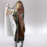 One Night Only Christmas Hooded Blanket Xmas Holiday Patterns - Wonder Print Shop