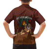 One Night Only Christmas Kid Hawaiian Shirt Xmas Holiday Patterns - Wonder Print Shop