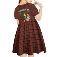 One Night Only Christmas Kid Short Sleeve Dress Xmas Holiday Patterns - Wonder Print Shop