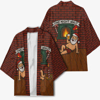 One Night Only Christmas Kimono Xmas Holiday Patterns - Wonder Print Shop