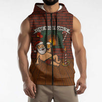 One Night Only Christmas Sleeveless Zip Hoodie Xmas Holiday Patterns - Wonder Print Shop