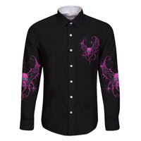 Karma Fairy Skul Family Matching Long Sleeve Bodycon Dress and Hawaiian Shirt - Wonder Print Shop