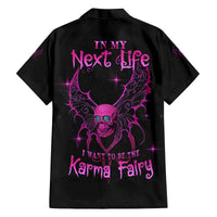 Karma Fairy Skul Family Matching Off Shoulder Long Sleeve Dress and Hawaiian Shirt - Wonder Print Shop