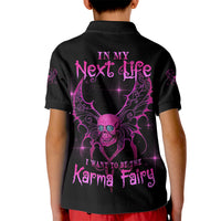 Karma Fairy Skul Kid Polo Shirt - Wonder Print Shop