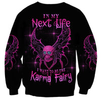 Karma Fairy Skul Sweatshirt - Wonder Print Shop