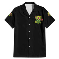 I Am A Sweet Girl But If You P Me O Sugar Skull Family Matching Mermaid Dress and Hawaiian Shirt - Wonder Print Shop