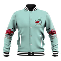 Salty Witch Mermaid Halloween Baseball Jacket - Wonder Print Shop