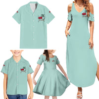 Salty Witch Mermaid Halloween Family Matching Summer Maxi Dress and Hawaiian Shirt - Wonder Print Shop