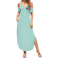 Salty Witch Mermaid Halloween Family Matching Summer Maxi Dress and Hawaiian Shirt - Wonder Print Shop