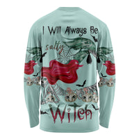Salty Witch Mermaid Halloween Long Sleeve Shirt - Wonder Print Shop