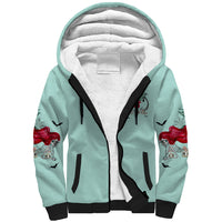 Salty Witch Mermaid Halloween Sherpa Hoodie - Wonder Print Shop