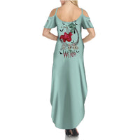 Salty Witch Mermaid Halloween Summer Maxi Dress - Wonder Print Shop