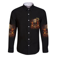 Did I Piss You Off Skull Filagree Family Matching Long Sleeve Bodycon Dress and Hawaiian Shirt - Wonder Print Shop