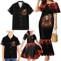 Did I Piss You Off Skull Filagree Family Matching Mermaid Dress and Hawaiian Shirt - Wonder Print Shop