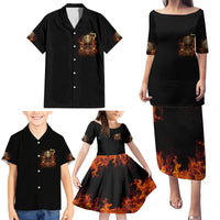 Did I Piss You Off Skull Filagree Family Matching Puletasi Dress and Hawaiian Shirt - Wonder Print Shop