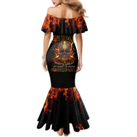 Did I Piss You Off Skull Filagree Mermaid Dress - Wonder Print Shop