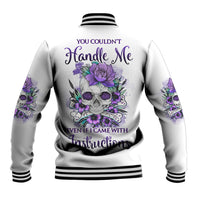 You Couldn't Handle Me Skul Baseball Jacket - Wonder Print Shop