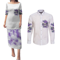 You Couldn't Handle Me Skul Couples Matching Puletasi Dress and Long Sleeve Button Shirt - Wonder Print Shop