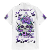 You Couldn't Handle Me Skul Family Matching Mermaid Dress and Hawaiian Shirt - Wonder Print Shop