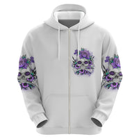 You Couldn't Handle Me Skul Hoodie - Wonder Print Shop