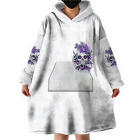 You Couldn't Handle Me Skul Wearable Blanket Hoodie - Wonder Print Shop