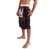 Malaysia Christmas Lavalava with Santa Claus Petronas Towers Snowflakes and Festive Icons - Wonder Print Shop