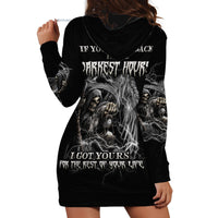 If You Got My Back In The Darkest Hours Hoodie Dress - Wonder Print Shop