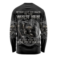 If You Got My Back In The Darkest Hours Long Sleeve Shirt - Wonder Print Shop