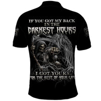 If You Got My Back In The Darkest Hours Polo Shirt - Wonder Print Shop