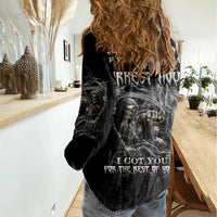 If You Got My Back In The Darkest Hours Women Casual Shirt - Wonder Print Shop