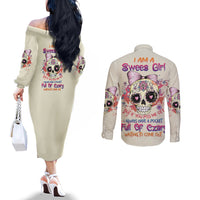 i-am-a-sweet-girl-skull-couples-matching-off-the-shoulder-long-sleeve-dress-and-long-sleeve-button-shirt