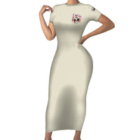 I Am A Sweet Girl Skull Family Matching Short Sleeve Bodycon Dress and Hawaiian Shirt - Wonder Print Shop