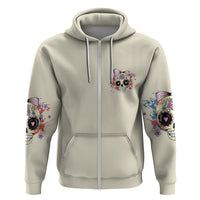 I Am A Sweet Girl Skull Hoodie - Wonder Print Shop