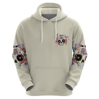 I Am A Sweet Girl Skull Hoodie - Wonder Print Shop
