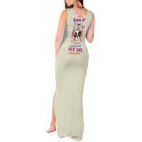 I Am A Sweet Girl Skull Tank Maxi Dress - Wonder Print Shop