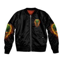 Your Demons Hide Under Your Bed Bomber Jacket - Wonder Print Shop