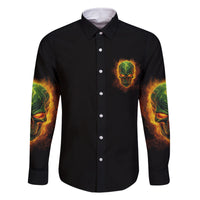 Your Demons Hide Under Your Bed Family Matching Off Shoulder Short Dress and Hawaiian Shirt - Wonder Print Shop