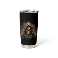 I'm Never Alone Skull Reaper Tumbler Cup - Wonder Print Shop