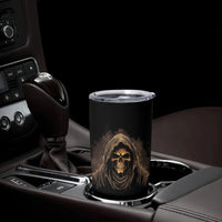 I'm Never Alone Skull Reaper Tumbler Cup - Wonder Print Shop