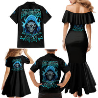 If I'm Too Quiet And Smiling Family Matching Mermaid Dress and Hawaiian Shirt - Wonder Print Shop