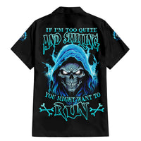 If I'm Too Quiet And Smiling Family Matching Mermaid Dress and Hawaiian Shirt - Wonder Print Shop