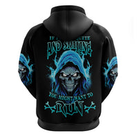 If I'm Too Quiet And Smiling Hoodie - Wonder Print Shop