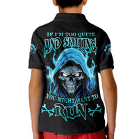 If I'm Too Quiet And Smiling Kid Polo Shirt - Wonder Print Shop