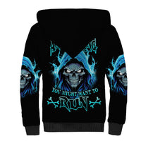 If I'm Too Quiet And Smiling Sherpa Hoodie - Wonder Print Shop
