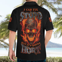 I Can Fix Stupid But It's Gonna Hurt Hawaiian Shirt - Wonder Print Shop