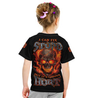 I Can Fix Stupid But It's Gonna Hurt Kid T Shirt - Wonder Print Shop