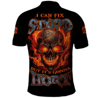 I Can Fix Stupid But It's Gonna Hurt Polo Shirt - Wonder Print Shop