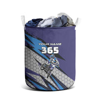 Custom Extreme Motocross Racing Laundry Basket with Rider Graphic - Wonder Print Shop