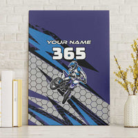 Custom Extreme Motocross Racing Canvas Wall Art with Rider Graphic - Wonder Print Shop