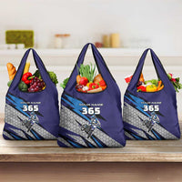 Custom Extreme Motocross Racing Grocery Bag with Rider Graphic - Wonder Print Shop